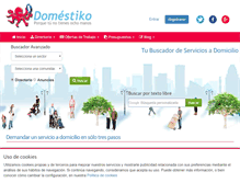Tablet Screenshot of domestiko.com